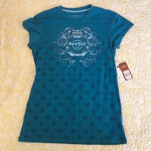 Hard Rock Cafe T-Shirt, Tee, Turquoise Lake Tahoe